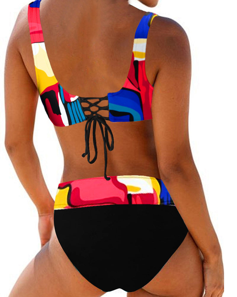 LP | Costume da bagno bikini colorato