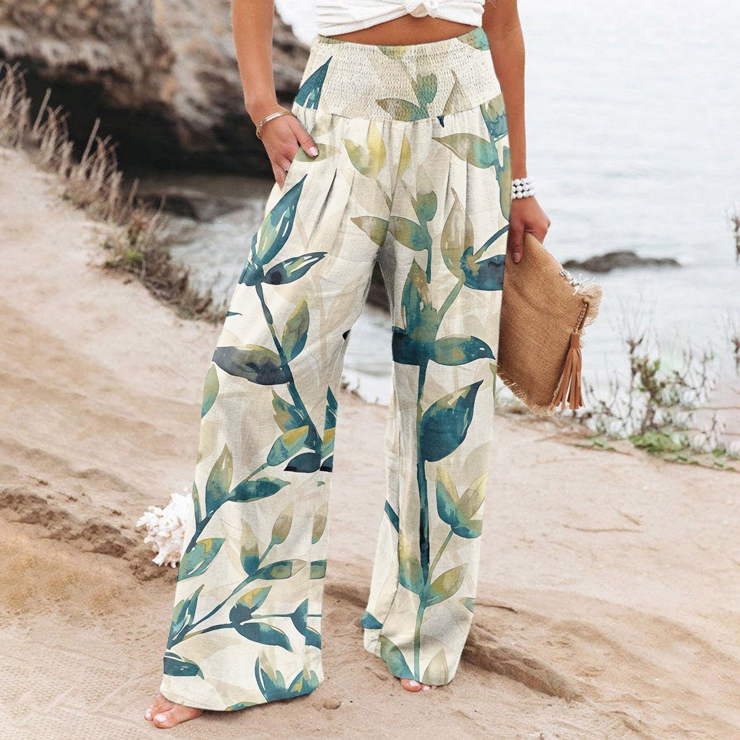 LP | Pantaloni stampati eleganti e confortevoli