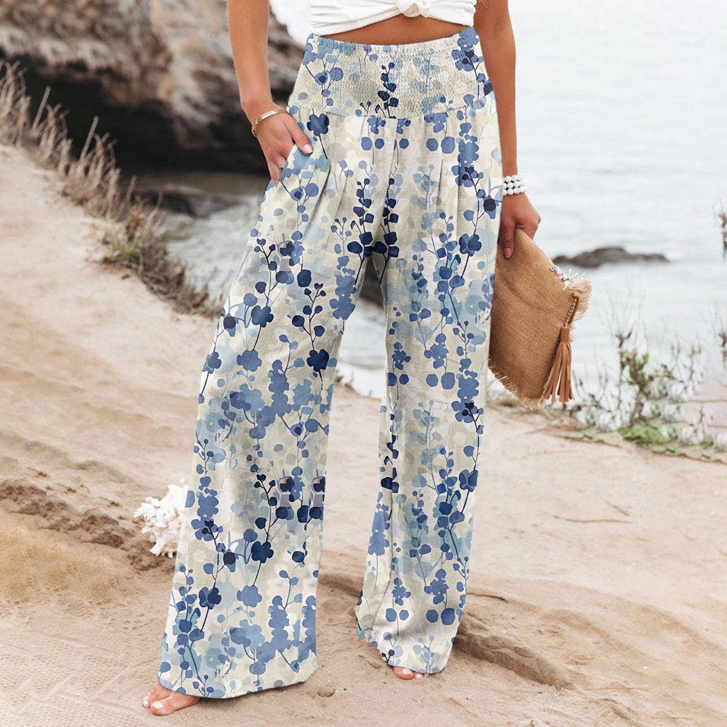 LP | Pantaloni stampati eleganti e confortevoli