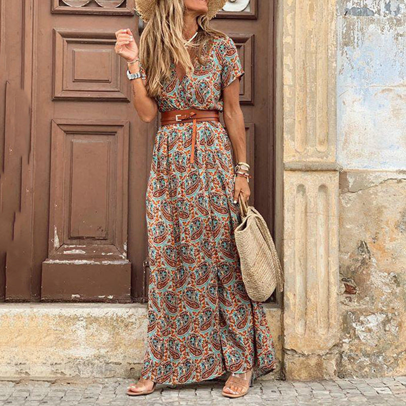 LP | Maxi abito boho con spacco