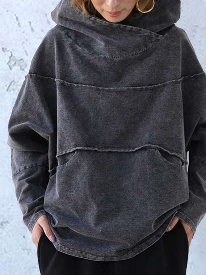 LP | Felpa con cappuccio alla moda in cotone