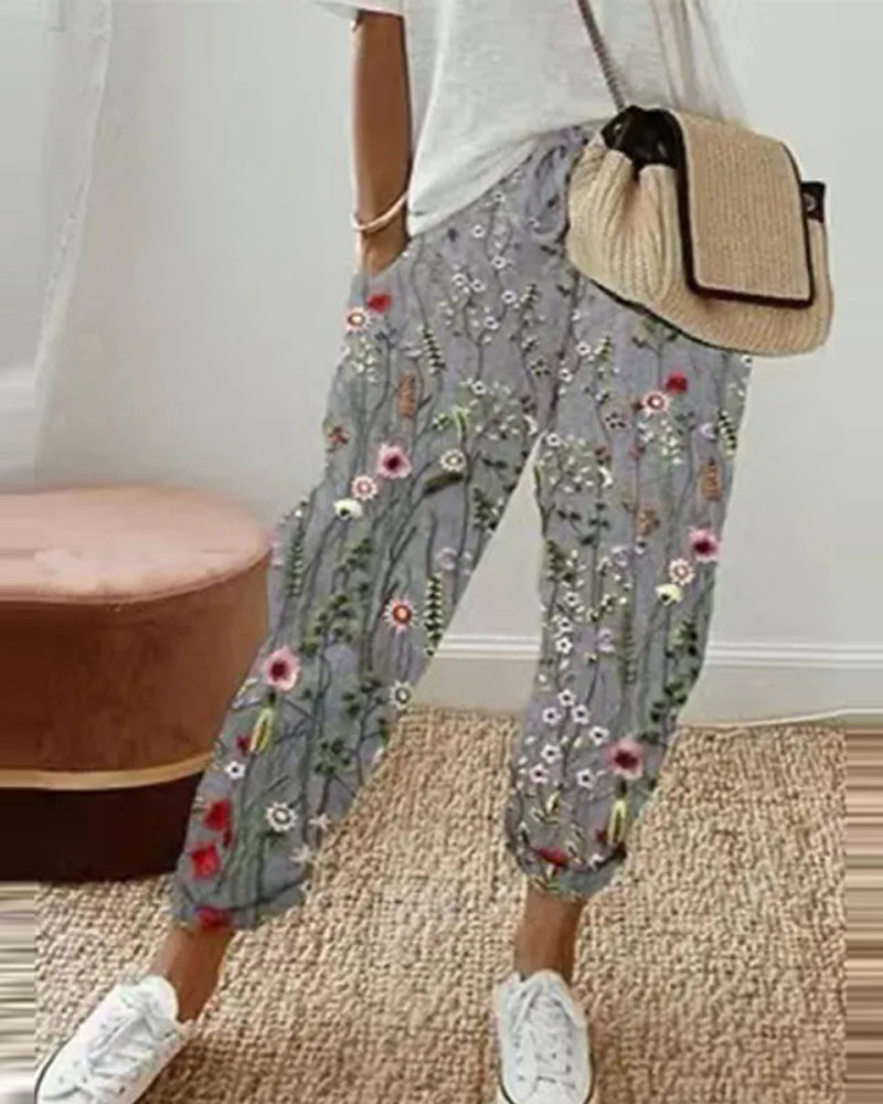 LP | Pantaloni di corda arrotolati