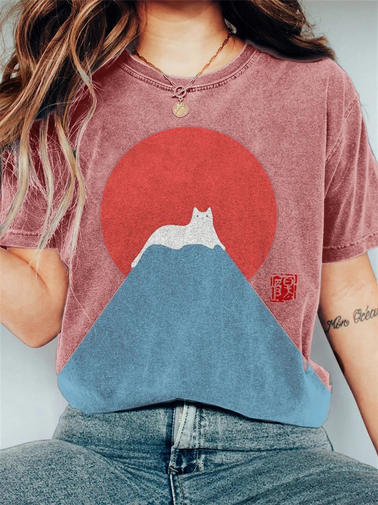LP | Maglietta grafica Cat Mountain