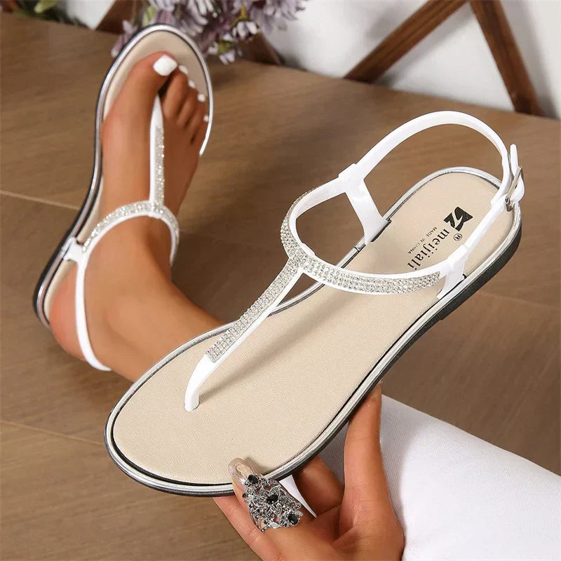 LP | Sandali alla moda con strass