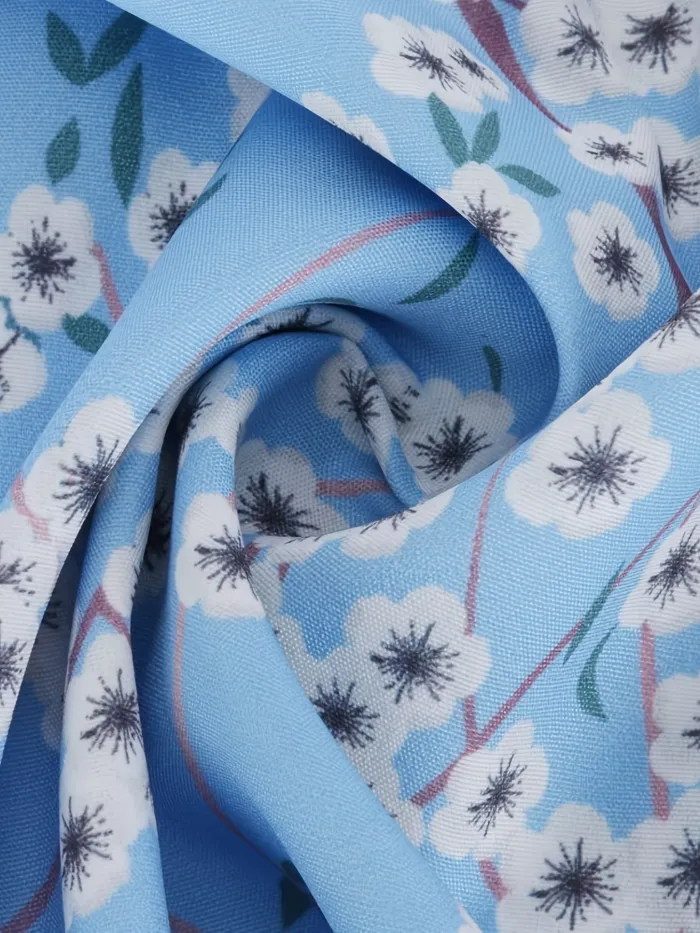 LP | Gianna - Abito con stampa floreale e orlo increspato, abito casual multistrato con maniche a mezza lunghezza e scollo a V, Abbigliamento donna