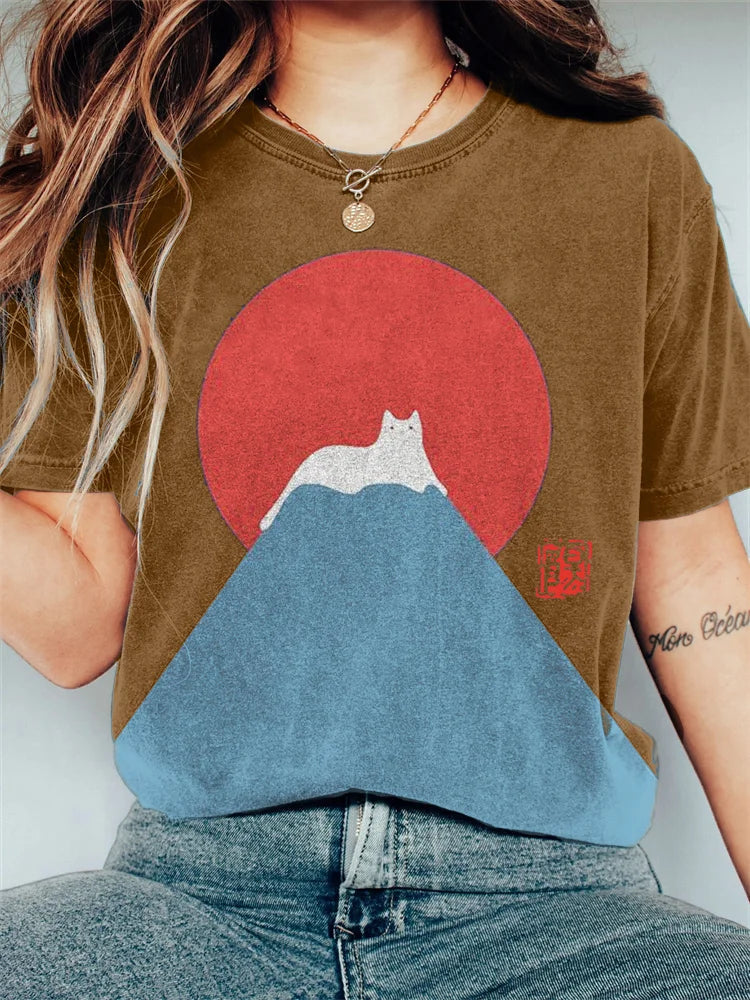 LP | Maglietta grafica Cat Mountain