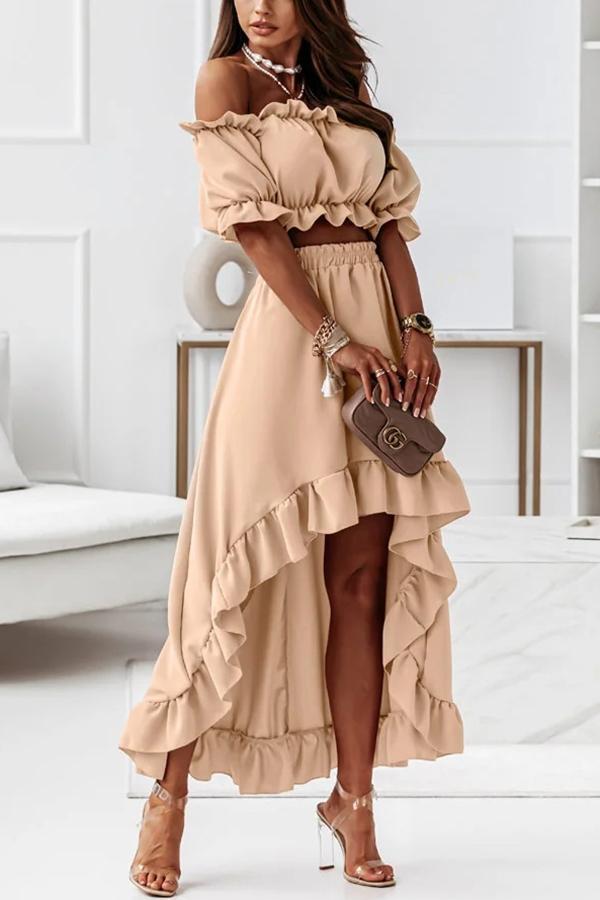 LP | Abito midi off-the-shoulder
