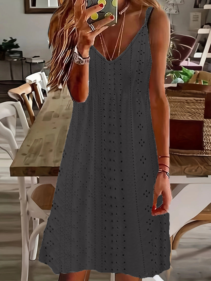 LP | Alexia - Top estivi da donna con spalline jacquard incavate e top monocolore