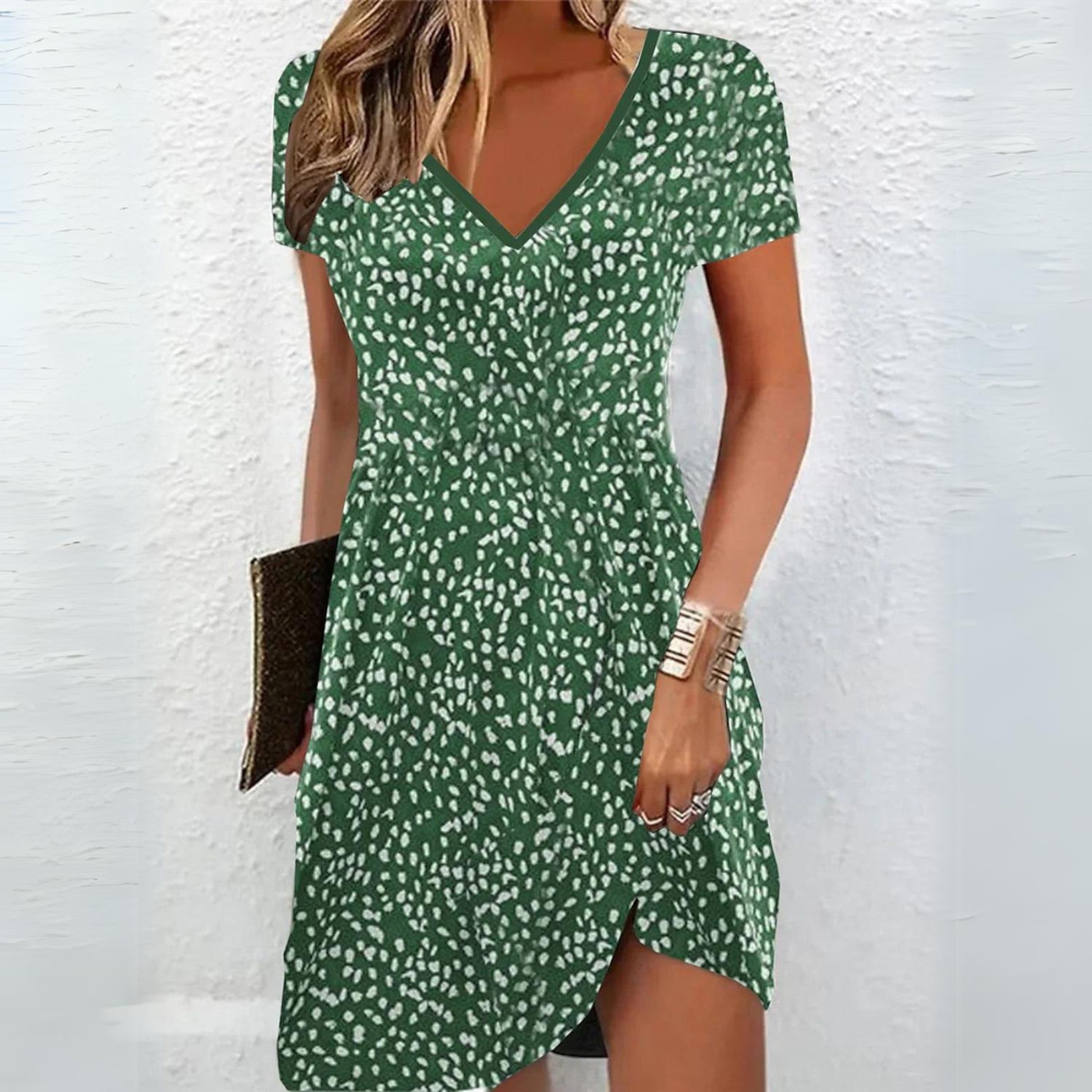LP | Abito midi classico con fiori