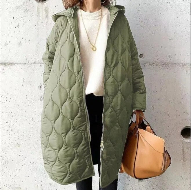 LP | Nuova giacca parka casual con cappuccio in argyle