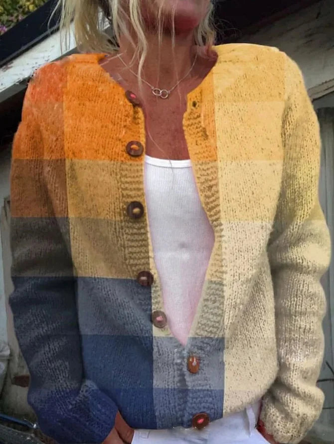 LP | Cardigan con motivo floreale