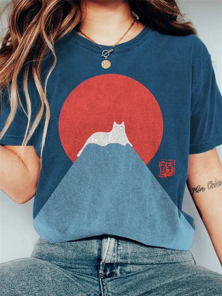 LP | Maglietta grafica Cat Mountain