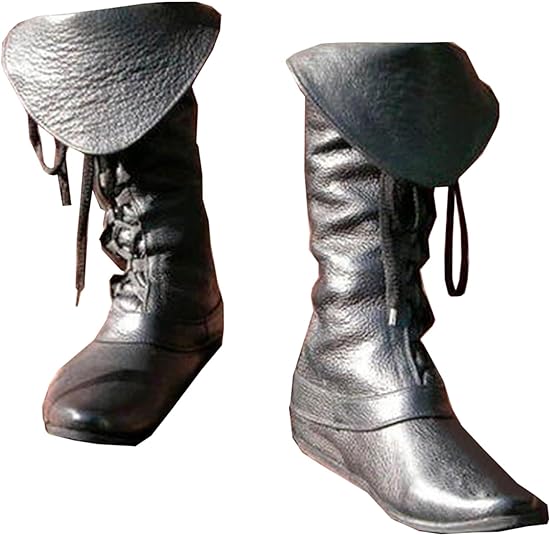 LP | Scarpe stringate con fiocchi in stile gotico steampunk
