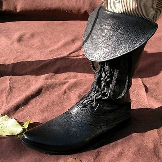 LP | Scarpe stringate con fiocchi in stile gotico steampunk
