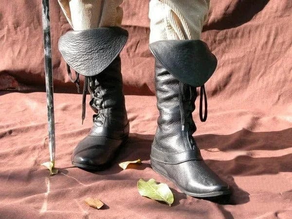 LP | Scarpe stringate con fiocchi in stile gotico steampunk