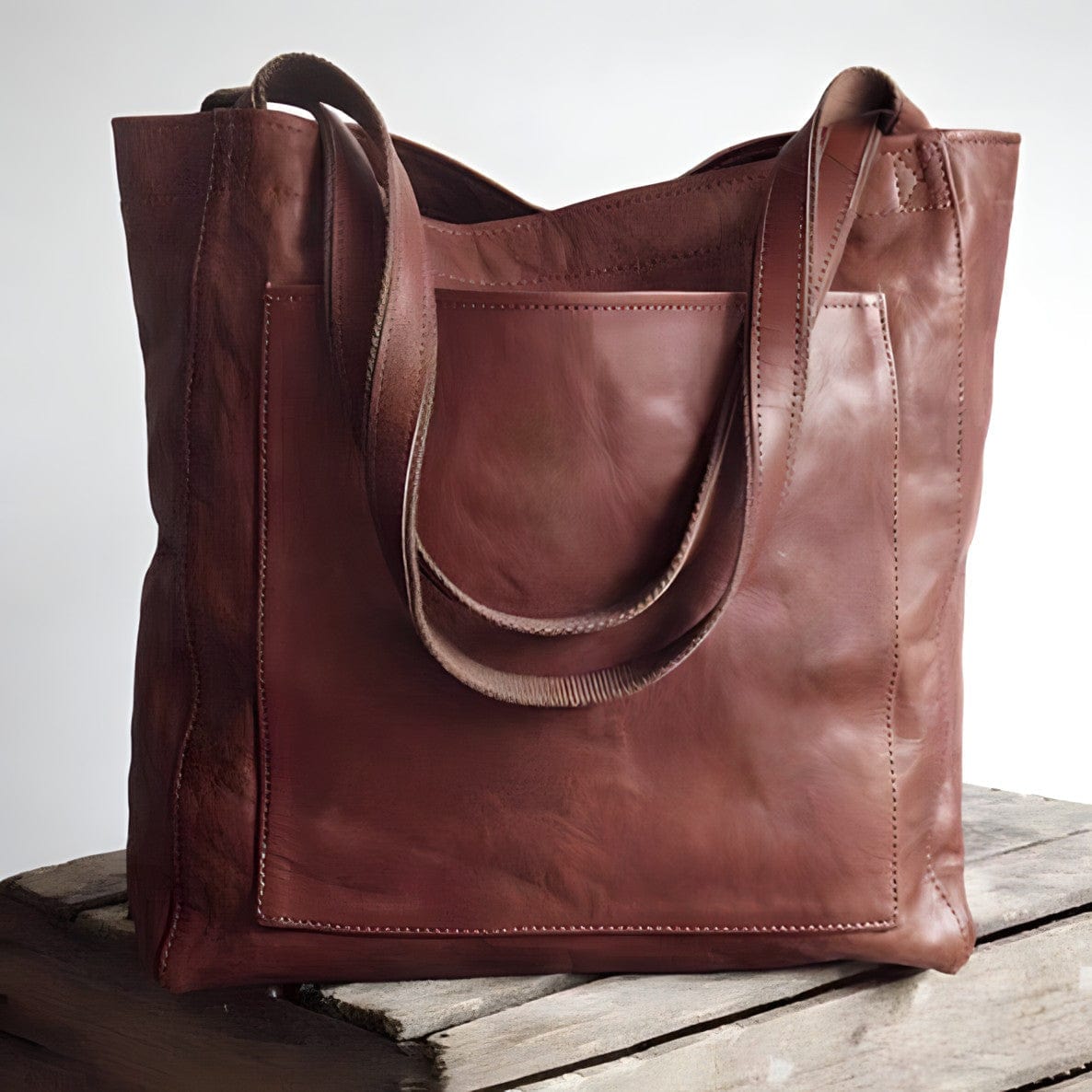 LP | Borsa in pelle vintage