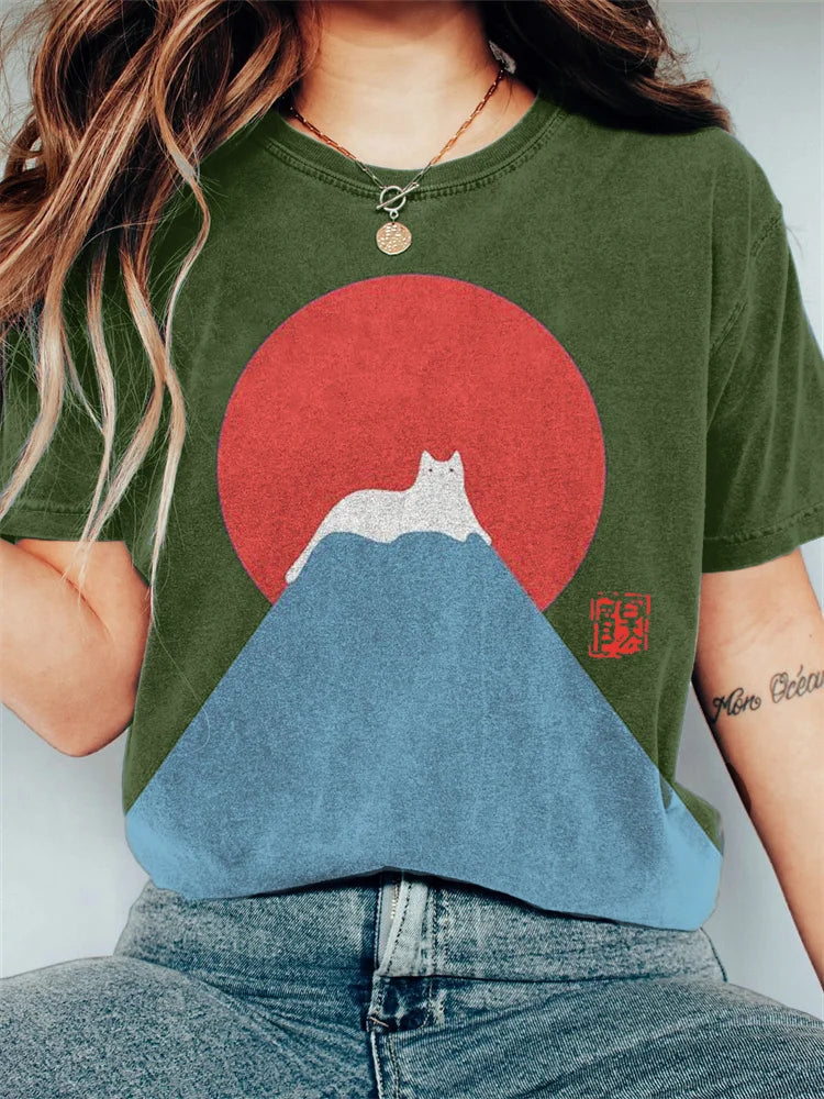 LP | Maglietta grafica Cat Mountain
