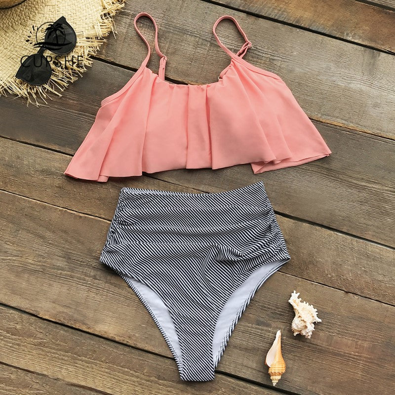 LP | Bikini colorato con volant