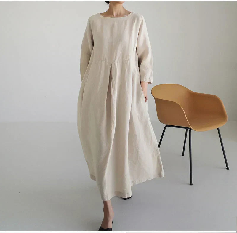 LP | Abito lungo con maniche lunghe