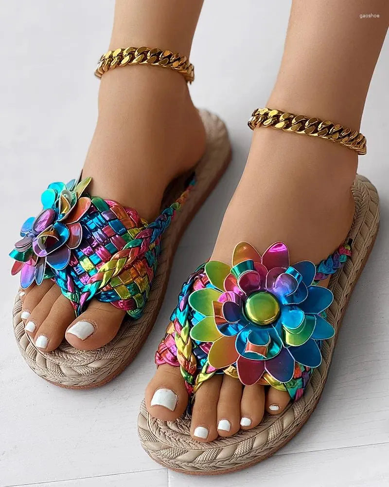 LP | Sandali moda con fiori