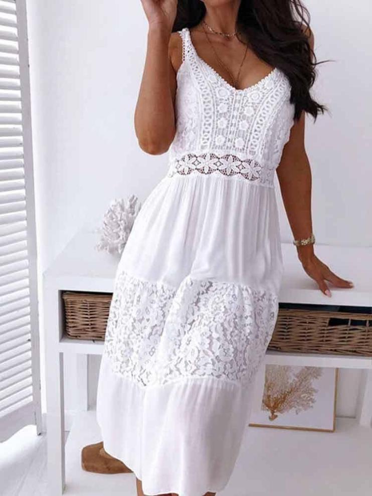 LP | Abito elegante in pizzo boho