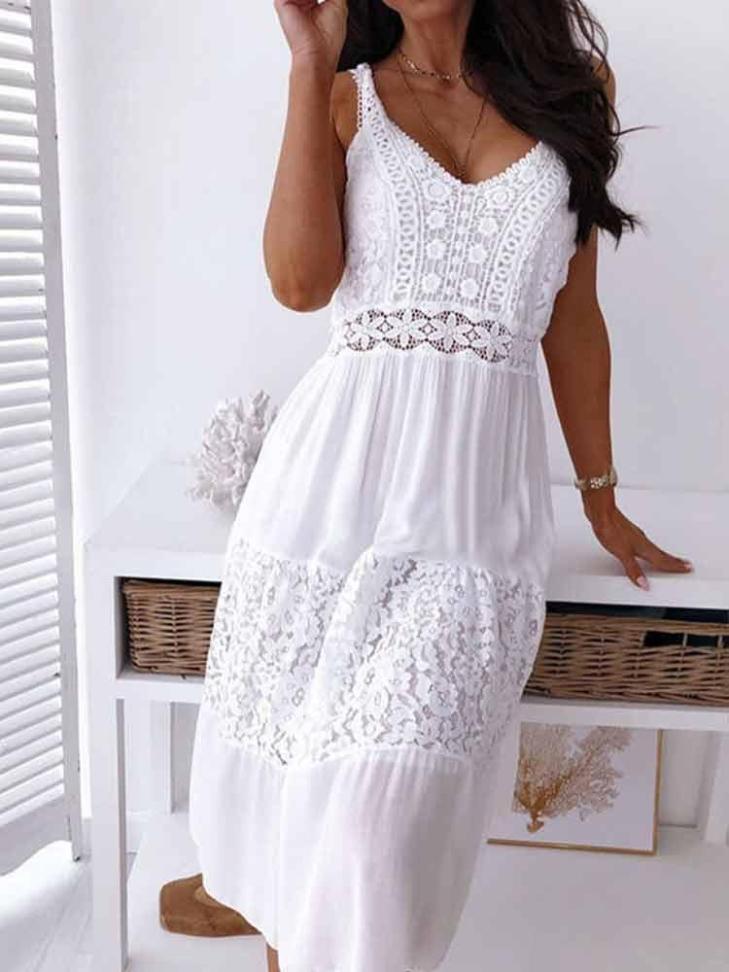 LP | Abito elegante in pizzo boho