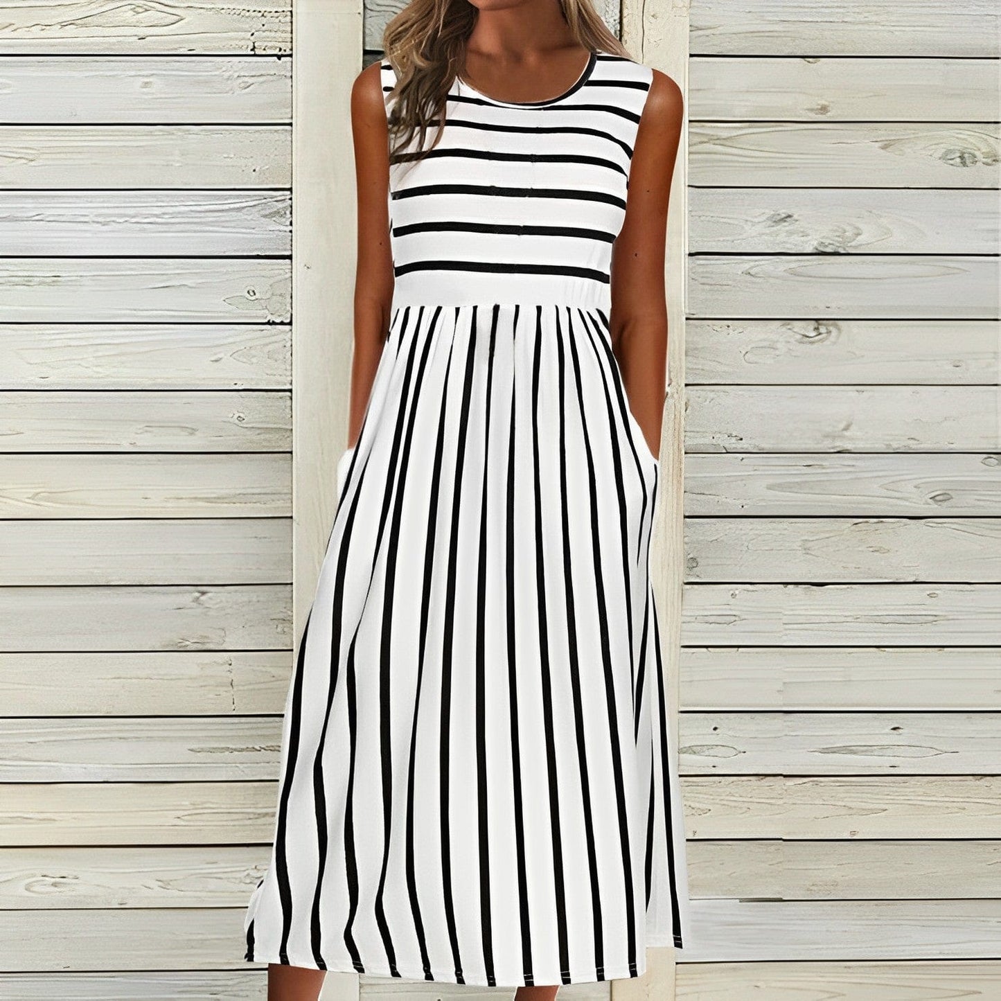 LP | Abito elegante bianco e nero
