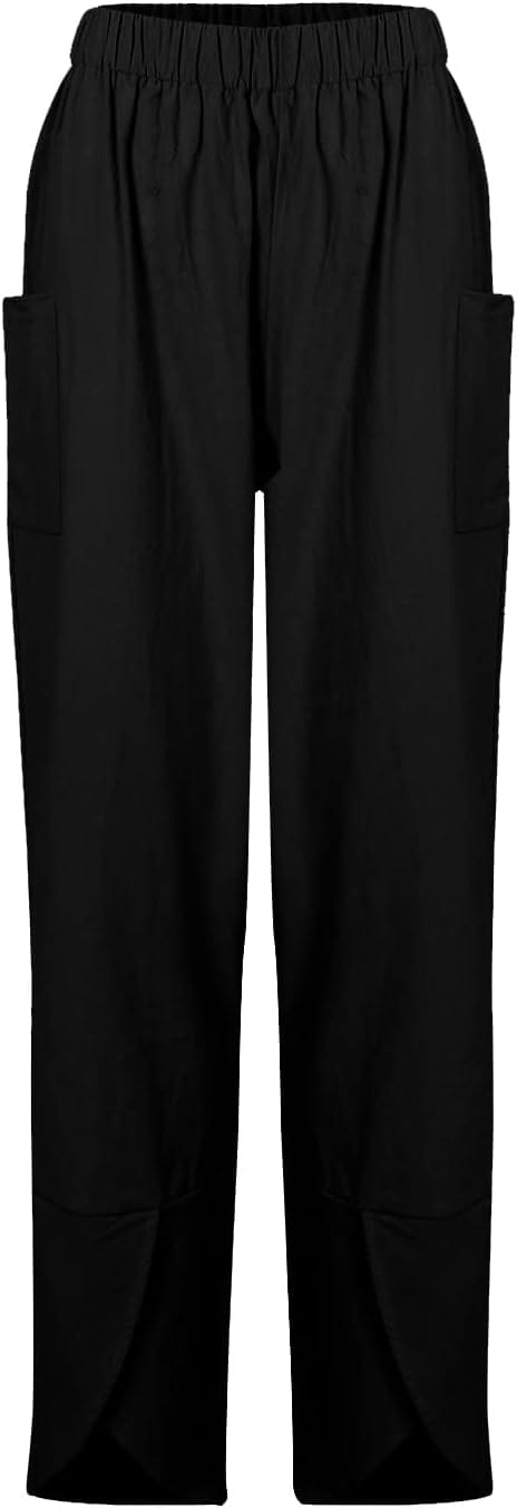 LP | Pantaloni da donna con polsini irregolari