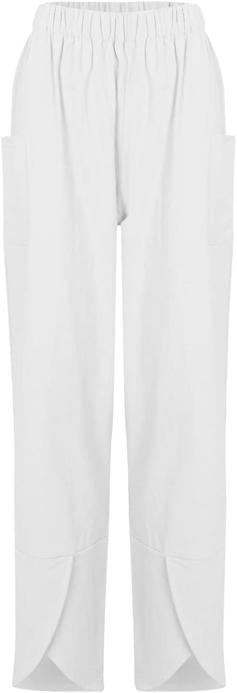 LP | Pantaloni da donna con polsini irregolari