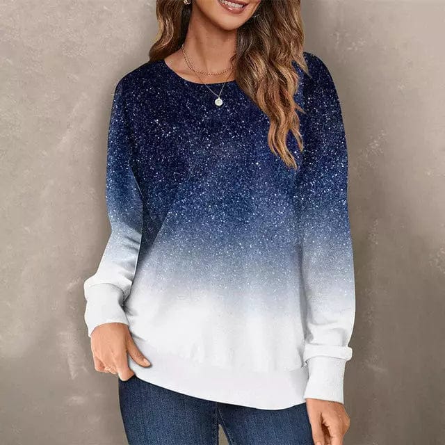 LP | Lavigne - Maglione blu alla moda