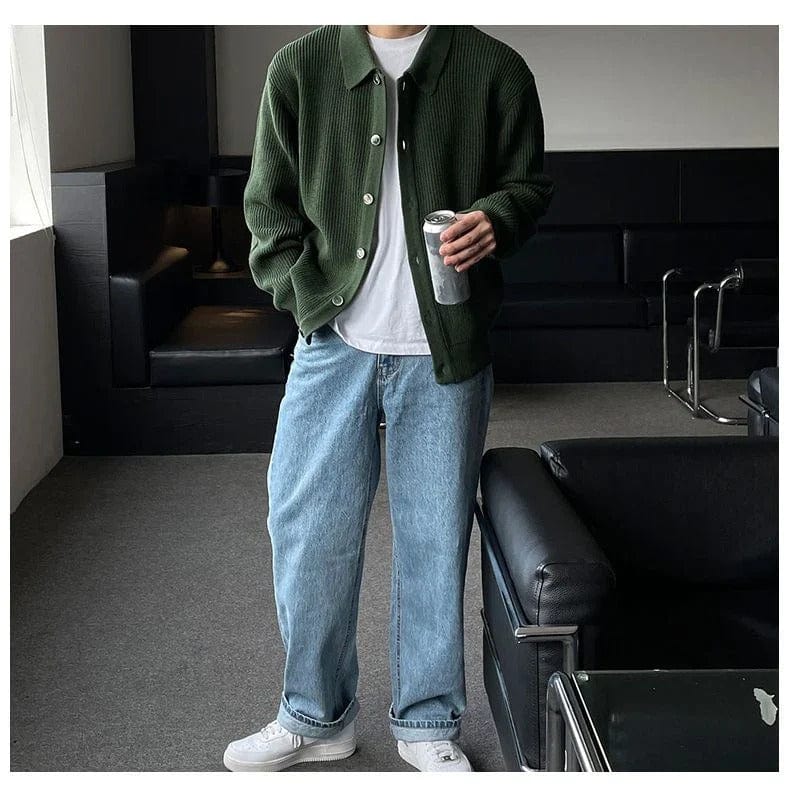 LP | Cardigan con risvolto