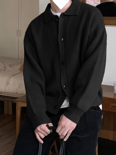 LP | Cardigan con risvolto