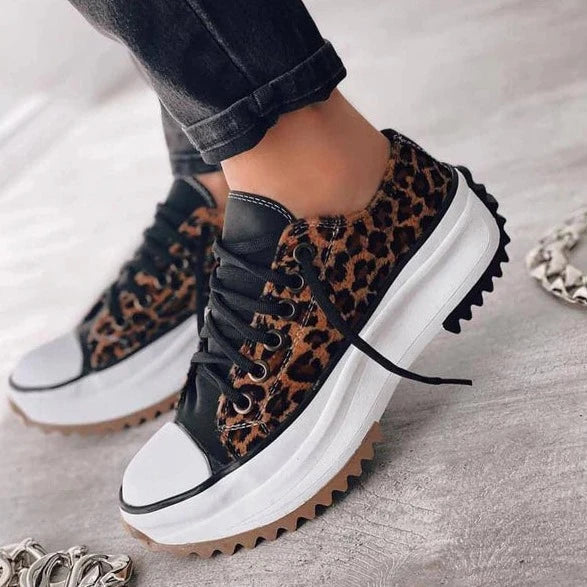 LP | Scarpe da ginnastica alla moda con plateau