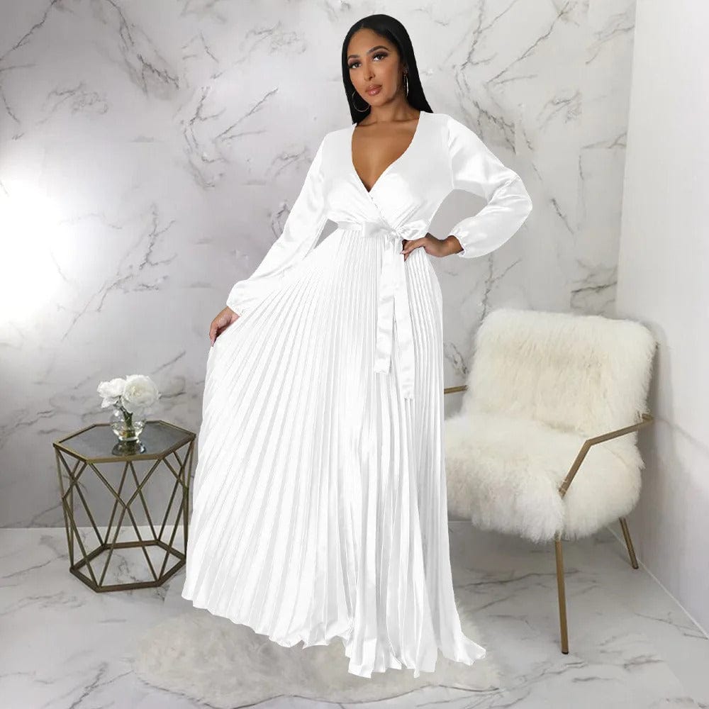 LP | Abito casual monocolore con maniche lunghe