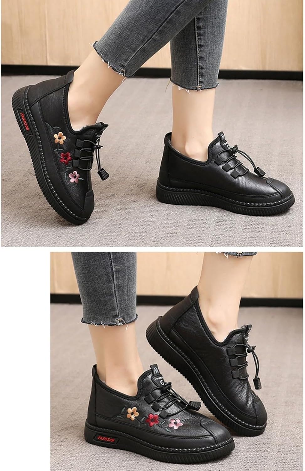LP | Scarpe sportive invernali da donna in peluche spesso
