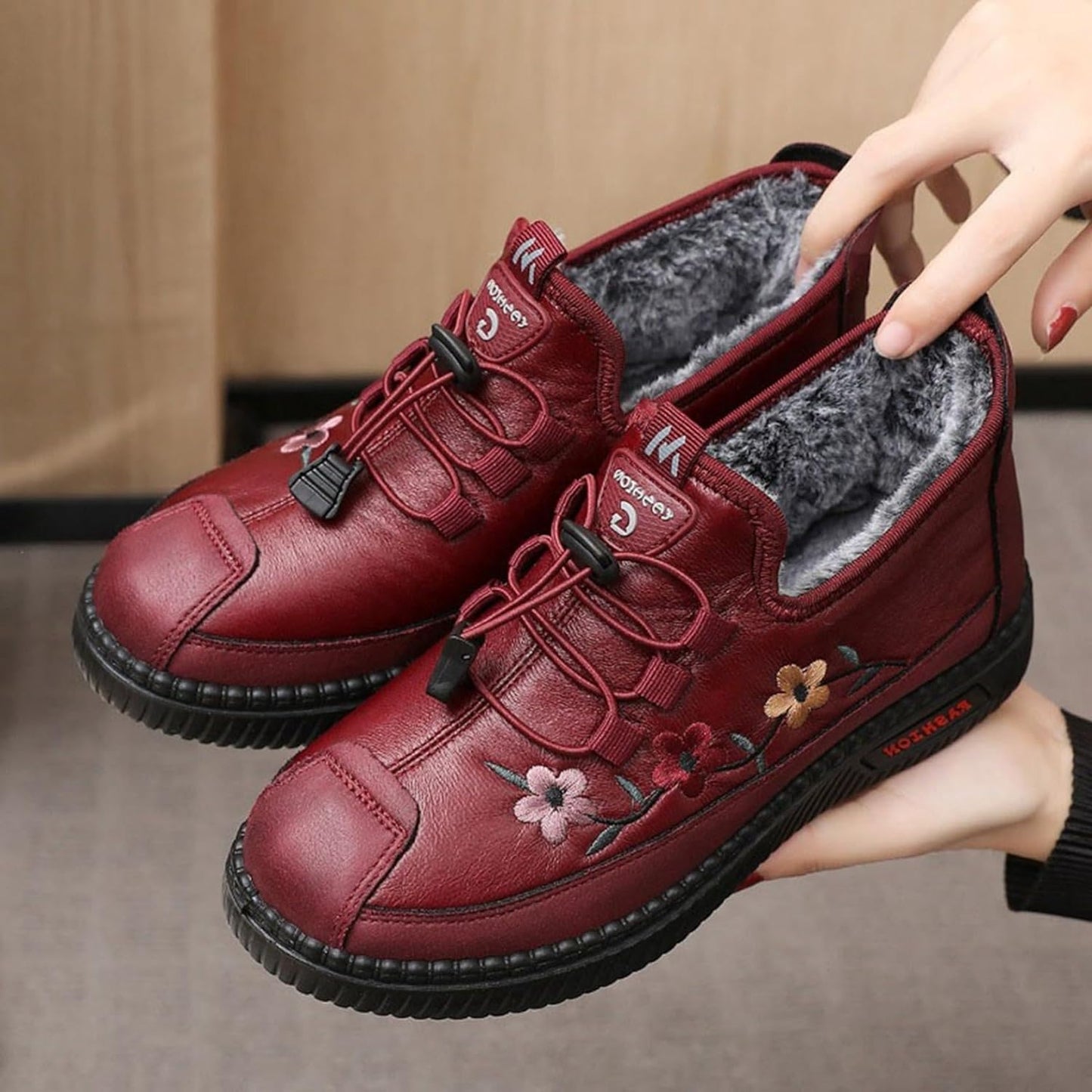 LP | Scarpe sportive invernali da donna in peluche spesso