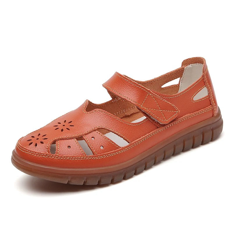 LP | Scarpe casual con motivo floreale traforato
