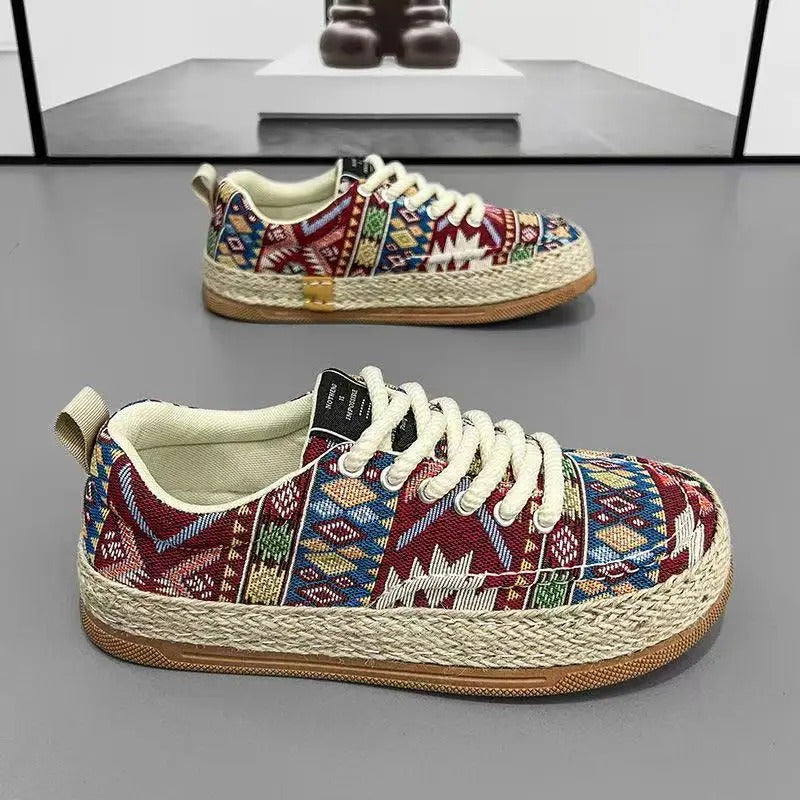 LP | Sneakers espadrillas con stampa