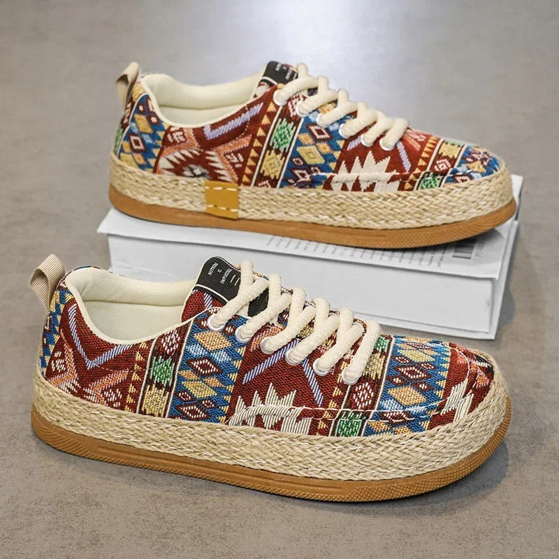 LP | Sneakers espadrillas con stampa