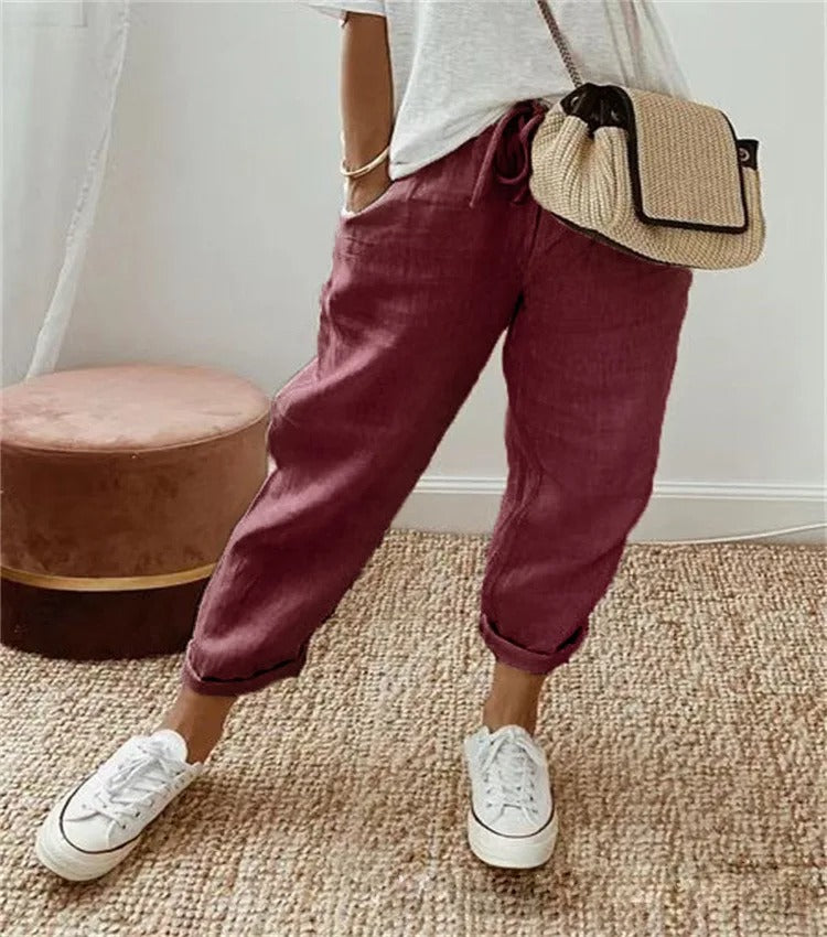 LP | Pantaloni jogger casual con coulisse