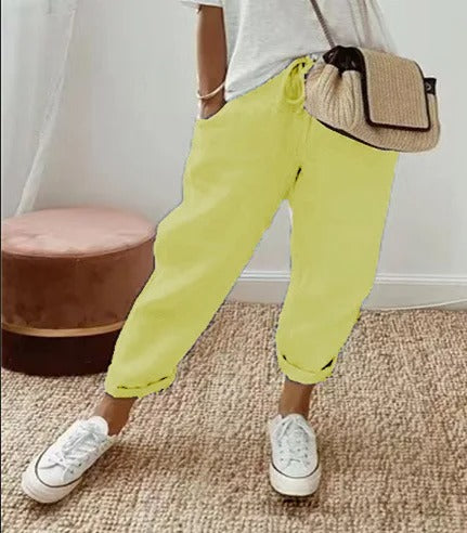 LP | Pantaloni jogger casual con coulisse