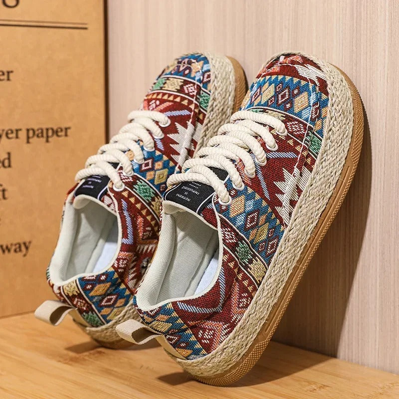 LP | Sneakers espadrillas con stampa