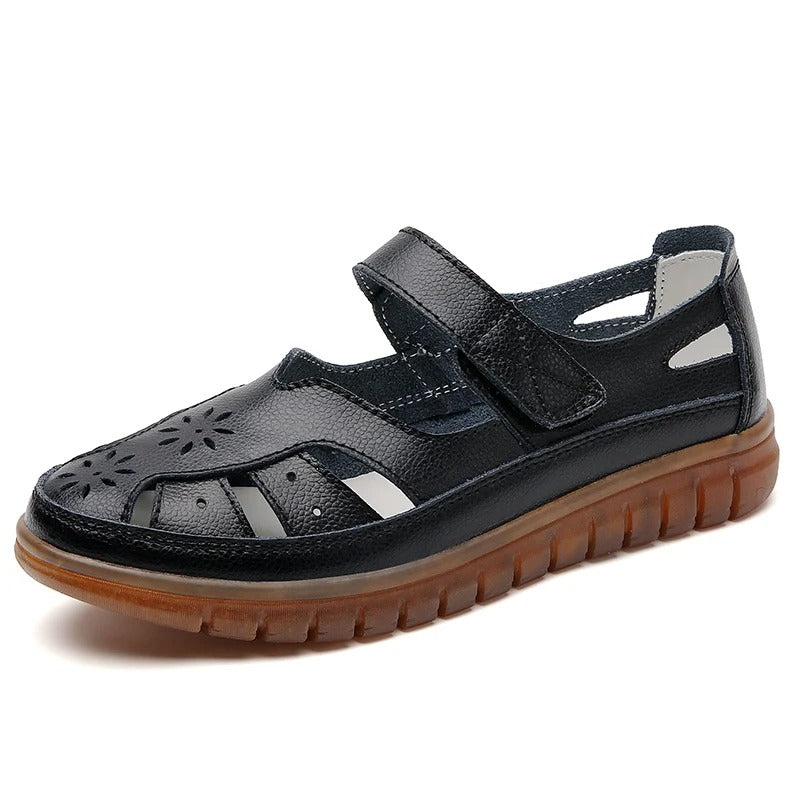 LP | Scarpe casual con motivo floreale traforato