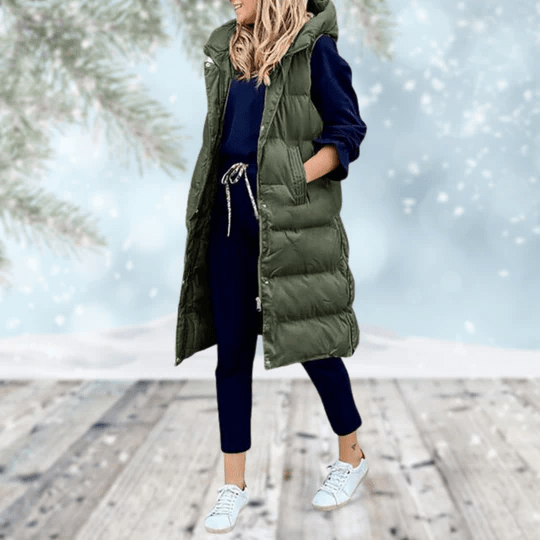 LP | Cappotto lungo a gilet