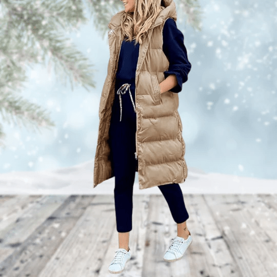 LP | Cappotto lungo a gilet