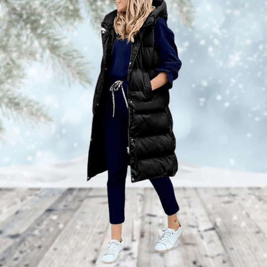 LP | Cappotto lungo a gilet