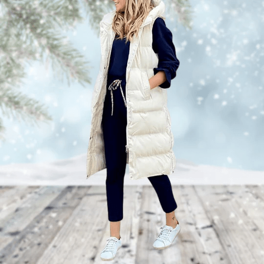 LP | Cappotto lungo a gilet