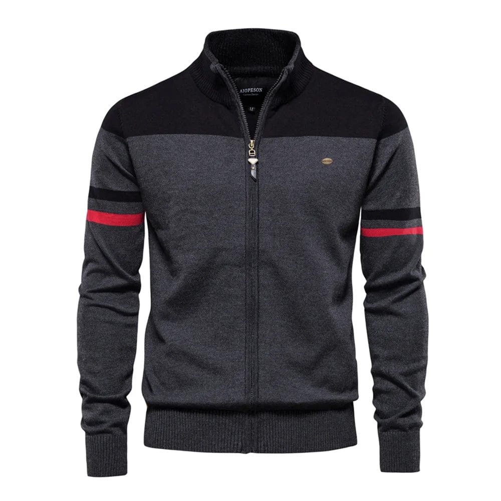 LP | Maglia da uomo con collo a mezza zip e maniche lunghe