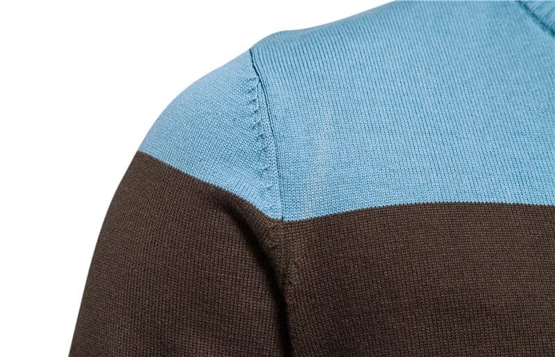 LP | Maglia da uomo con collo a mezza zip e maniche lunghe