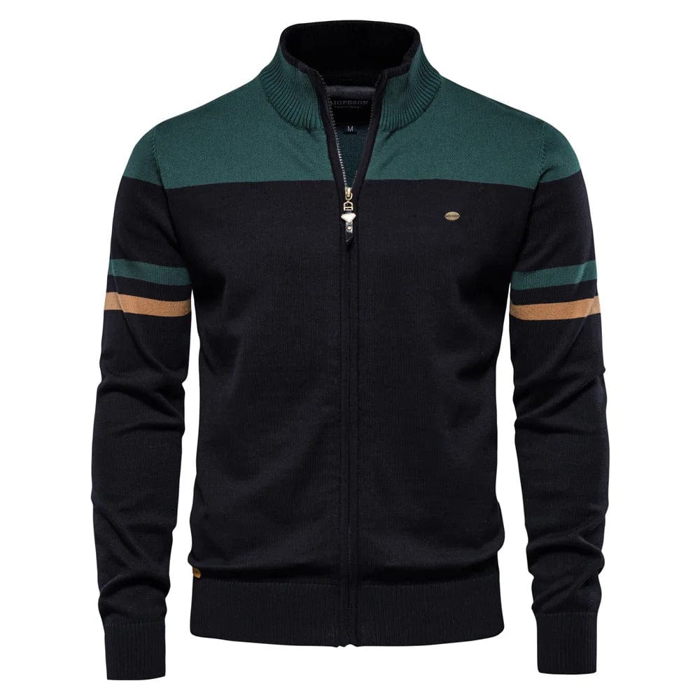LP | Maglia da uomo con collo a mezza zip e maniche lunghe